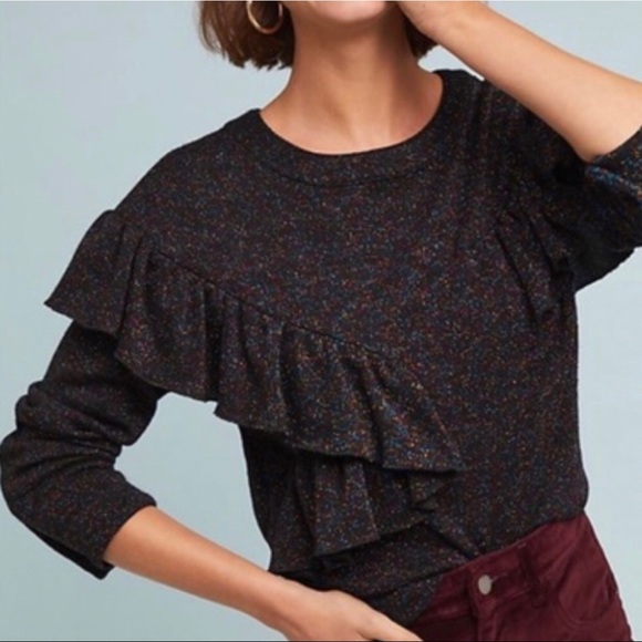 Anthropologie Sweaters - Eva franco glitter sweater NWT